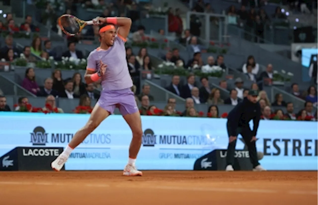 ‘Emotional’ Nadal knocked out of Madrid Open by Lehecka