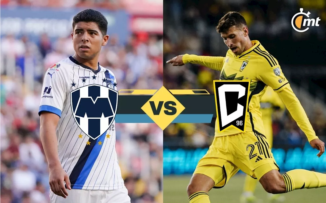 ¿A qué hora juega Rayados vs Columbus? Dónde ver GRATIS vuelta Cocachampions HOY