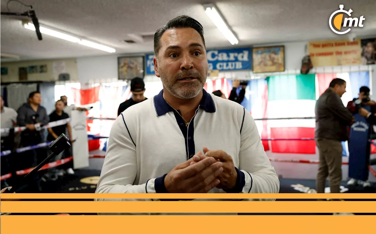 De la Hoya va 'a proceder' contra Canelo Álvarez: 'Es muy grave, eso es difamación'