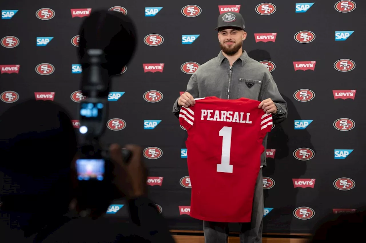 49ers’ top pick Rickey Pearsall on No. 14: ‘We’re going to rock out with it’