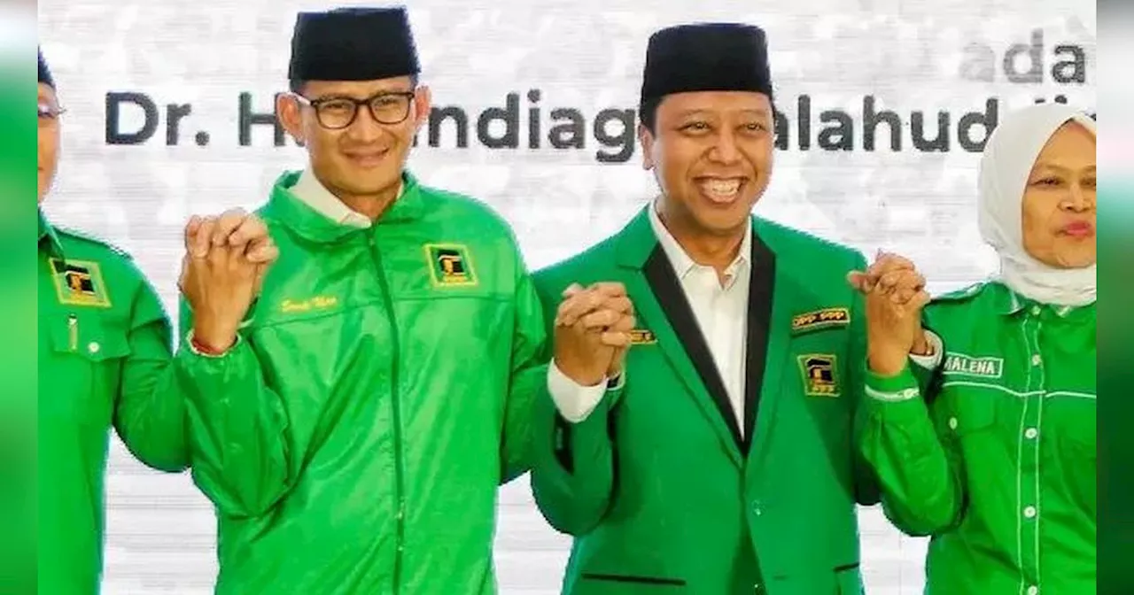 PPP soal Peluang Usung Sandiaga di Pilgub DKI: Kita Lihat Dinamika