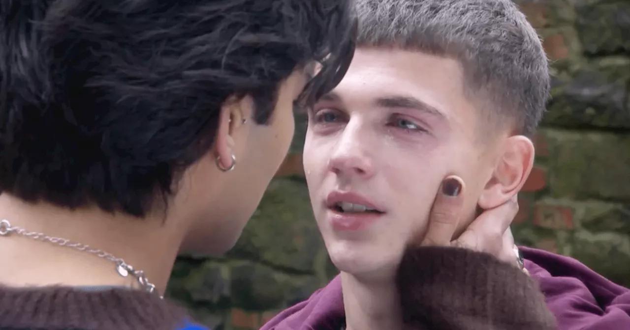 Dillon and Lucas admit they're in love in Hollyoaks - as they're left to die