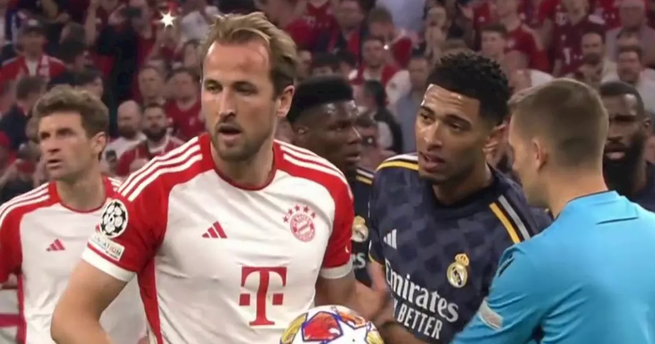 What Jude Bellingham said to Harry Kane before Bayern Munich penalty revealed