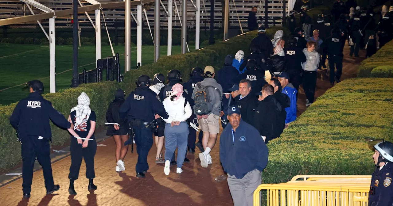 NYPD storms Columbia University, clears protesters from occupied building