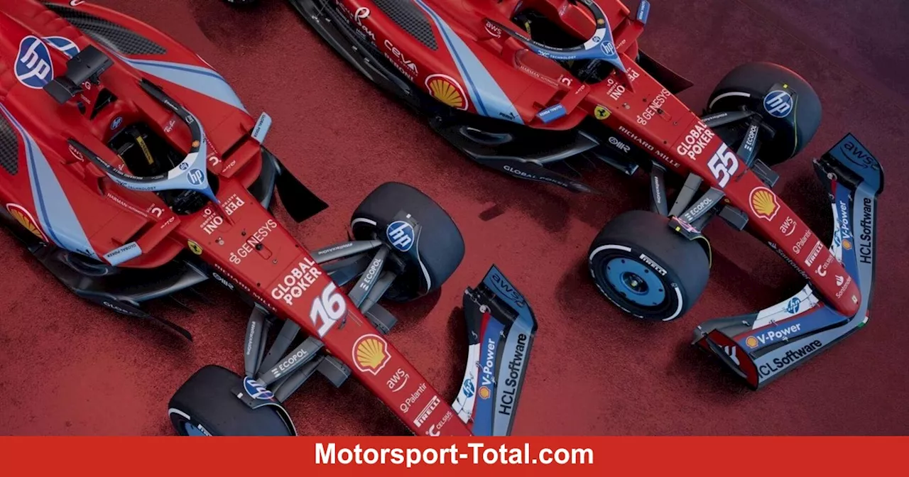 Fotostrecke: Die Formel-1-Speziallackierung von Ferrari für den Miami-Grand-Prix