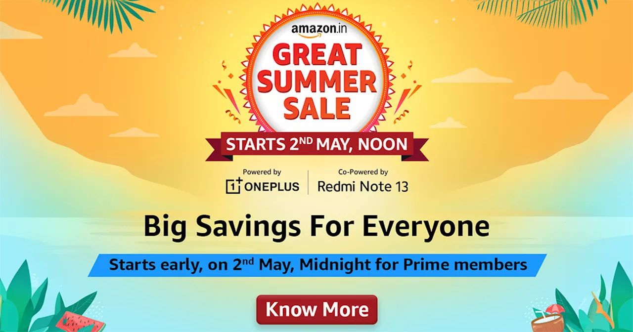 Amazon Great Summer Sale आज रात से होगी शुरू, अभी ही चेक करें होम एंड किचन आइटम पर मिल रहे धांसू ऑफर्स की बाढ़