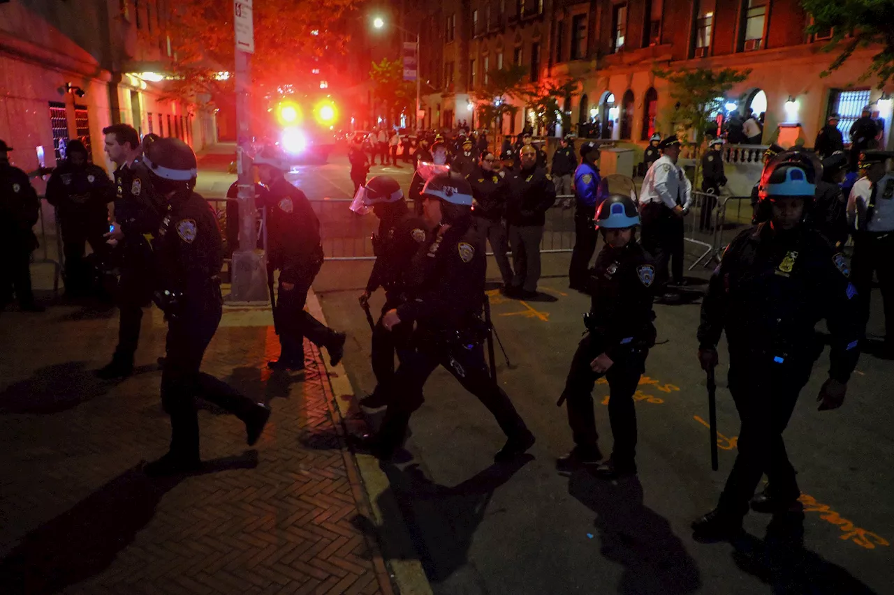 Politiet har pågrepet Gaza-demonstranter ved New York-universitet