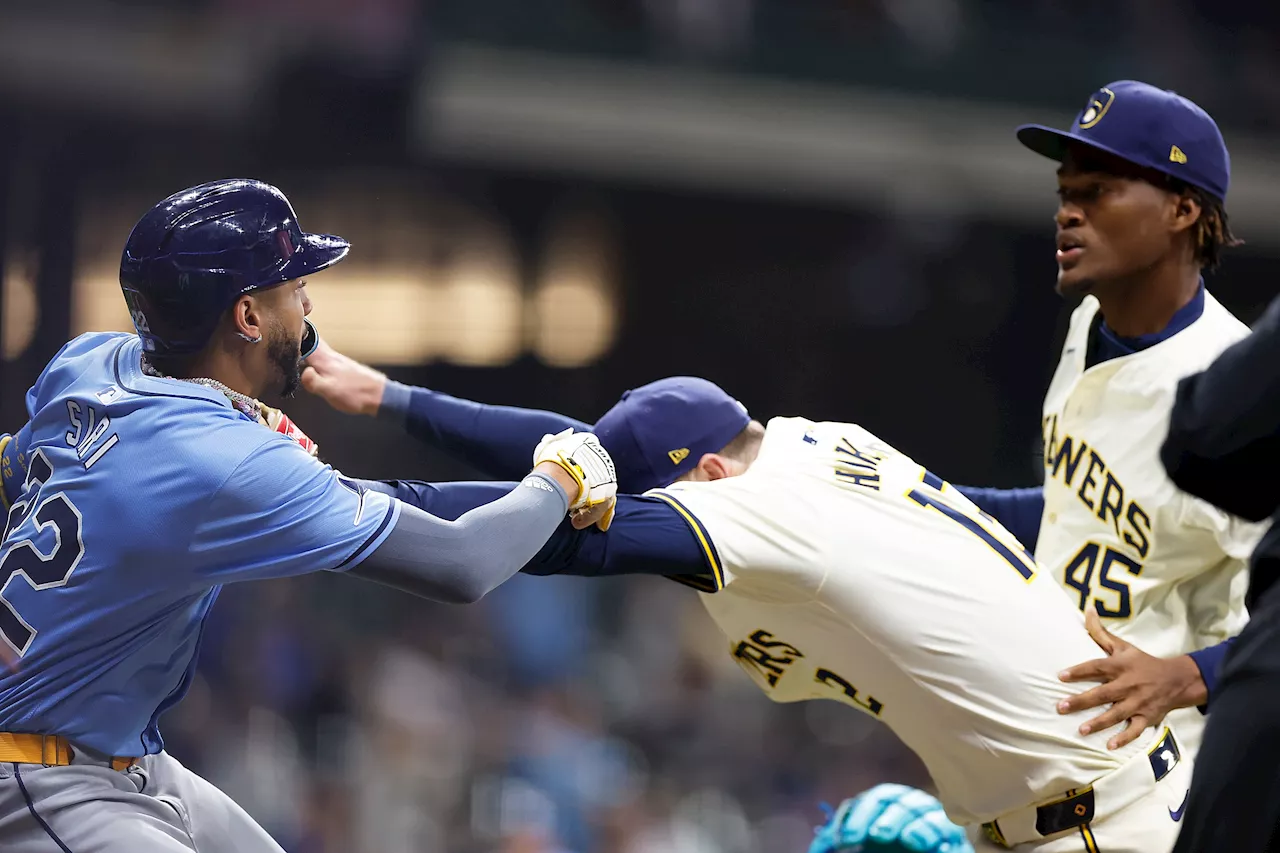 MLB Hands Down Massive Suspensions After Punches Thrown in Wild Benches-Clearing Brawl