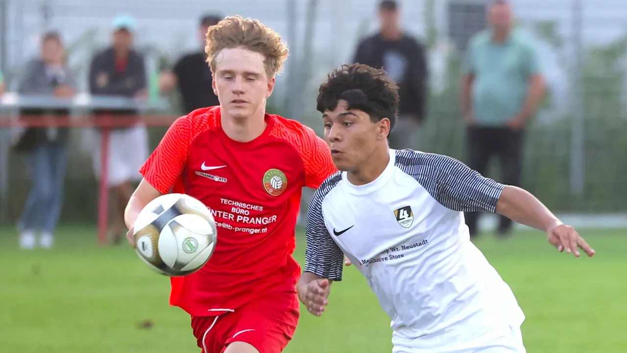 U16: 4 Football mit Kantersieg an die Landesliga-Spitze