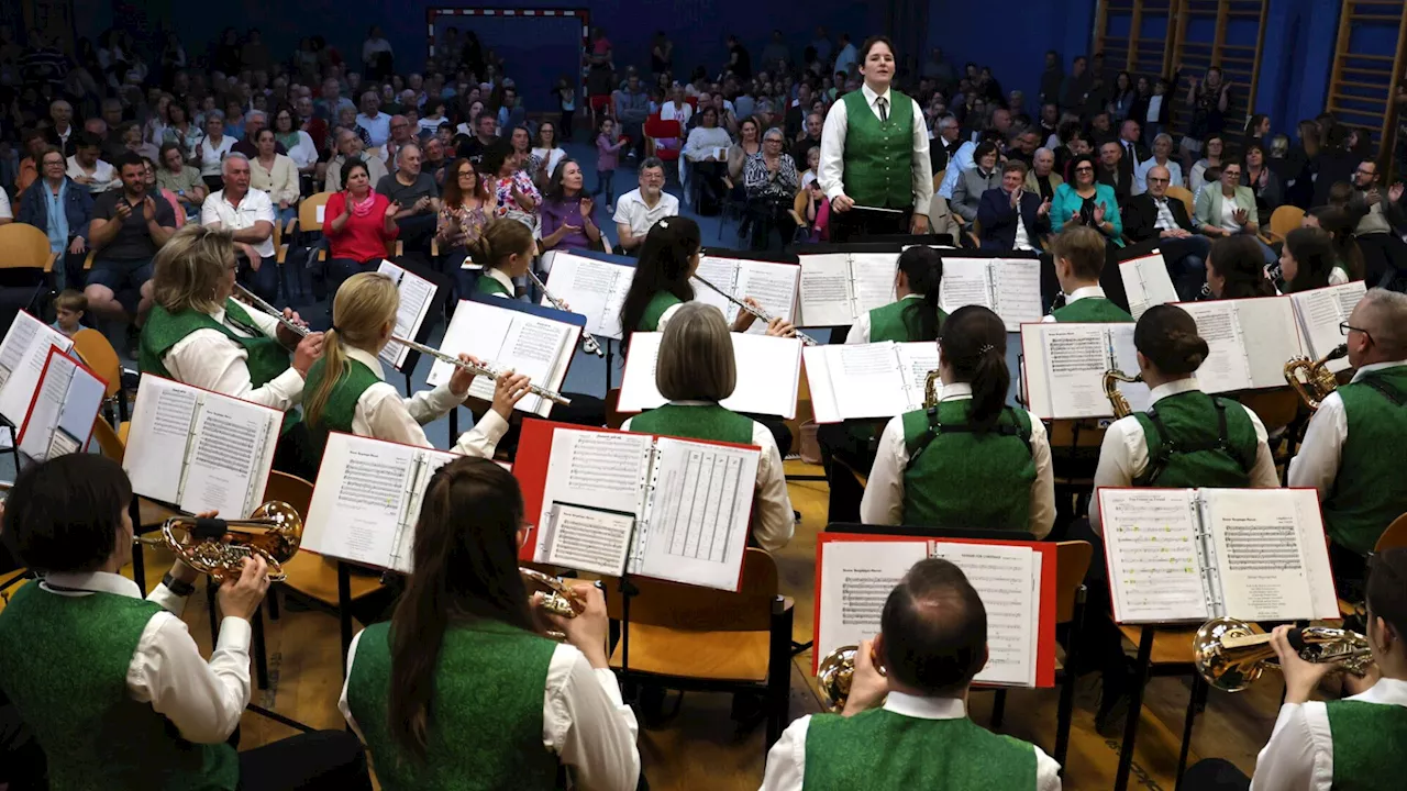 Voller Saal für den Musikverein Michelhausen