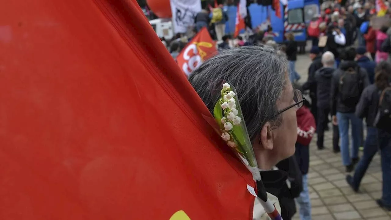 1er-Mai : entre 4 700 et 6 800 personnes défilent à Nantes et Saint-Nazaire