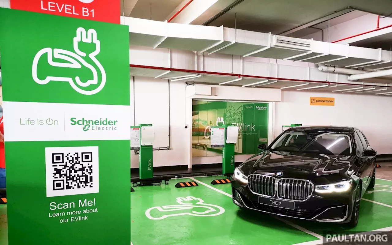 Schneider Electric Malaysia electric vehicle charging stations now at Genting Highlands Premium Outlets