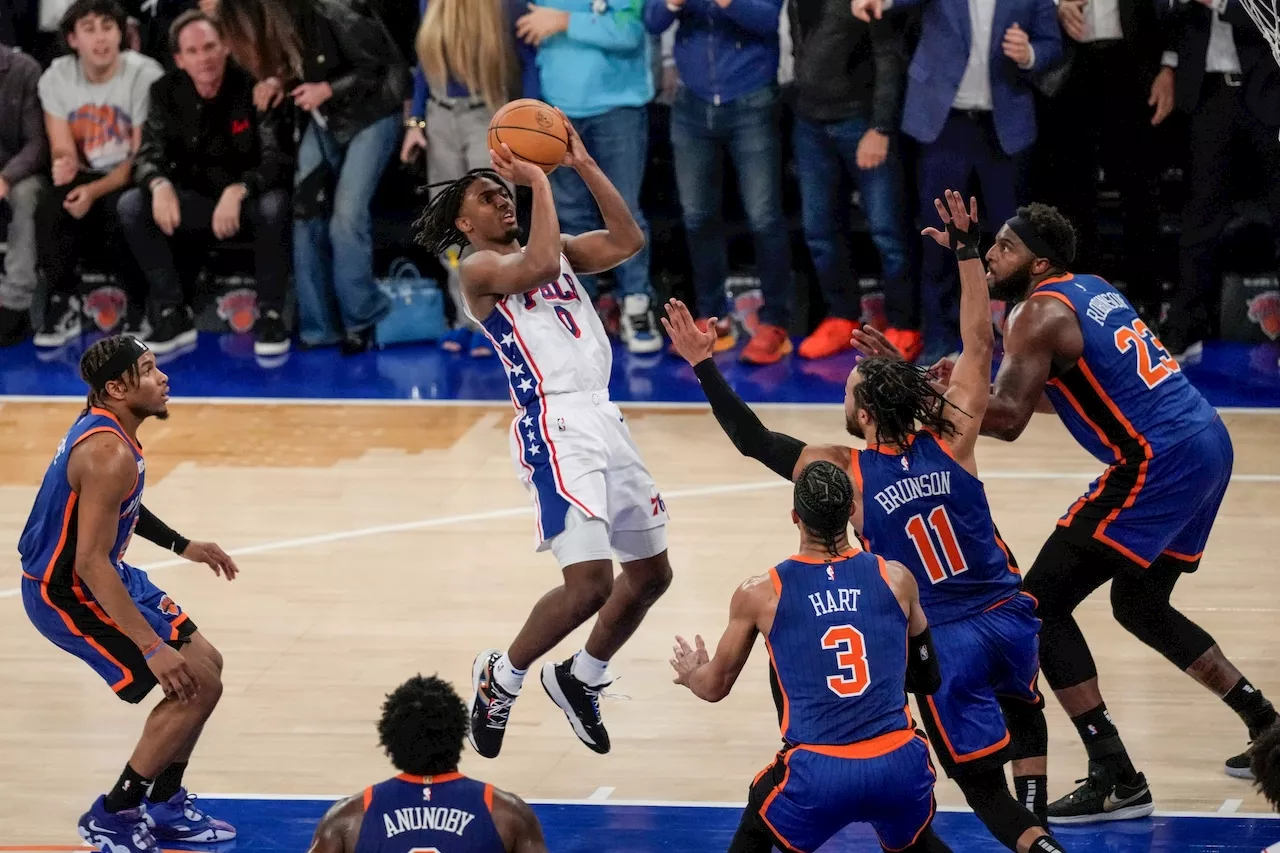 Tyrese Maxey saves Sixers from elimination with huge finish in overtime win