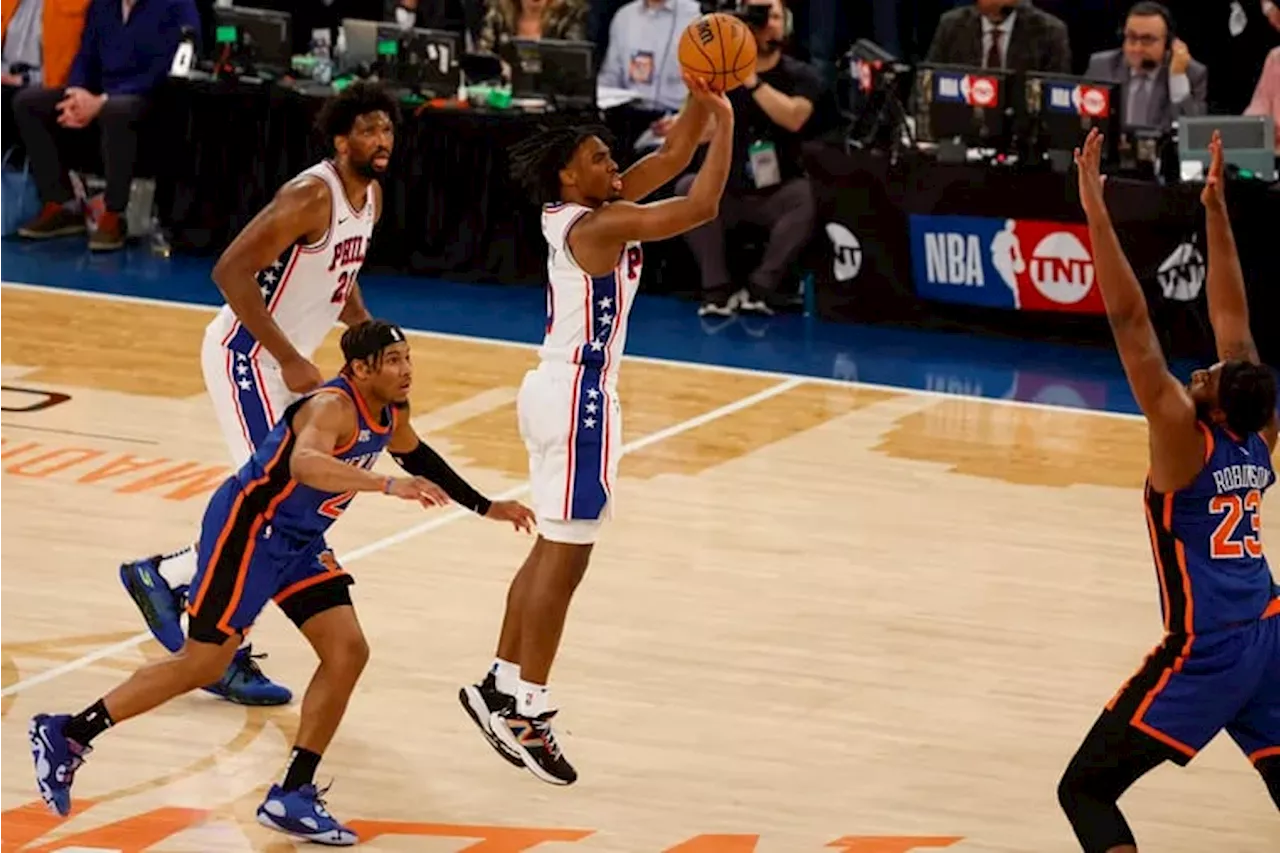 Tyrese Maxey saves Sixers’ season with miracle performance in 112-106 Game 5 overtime win