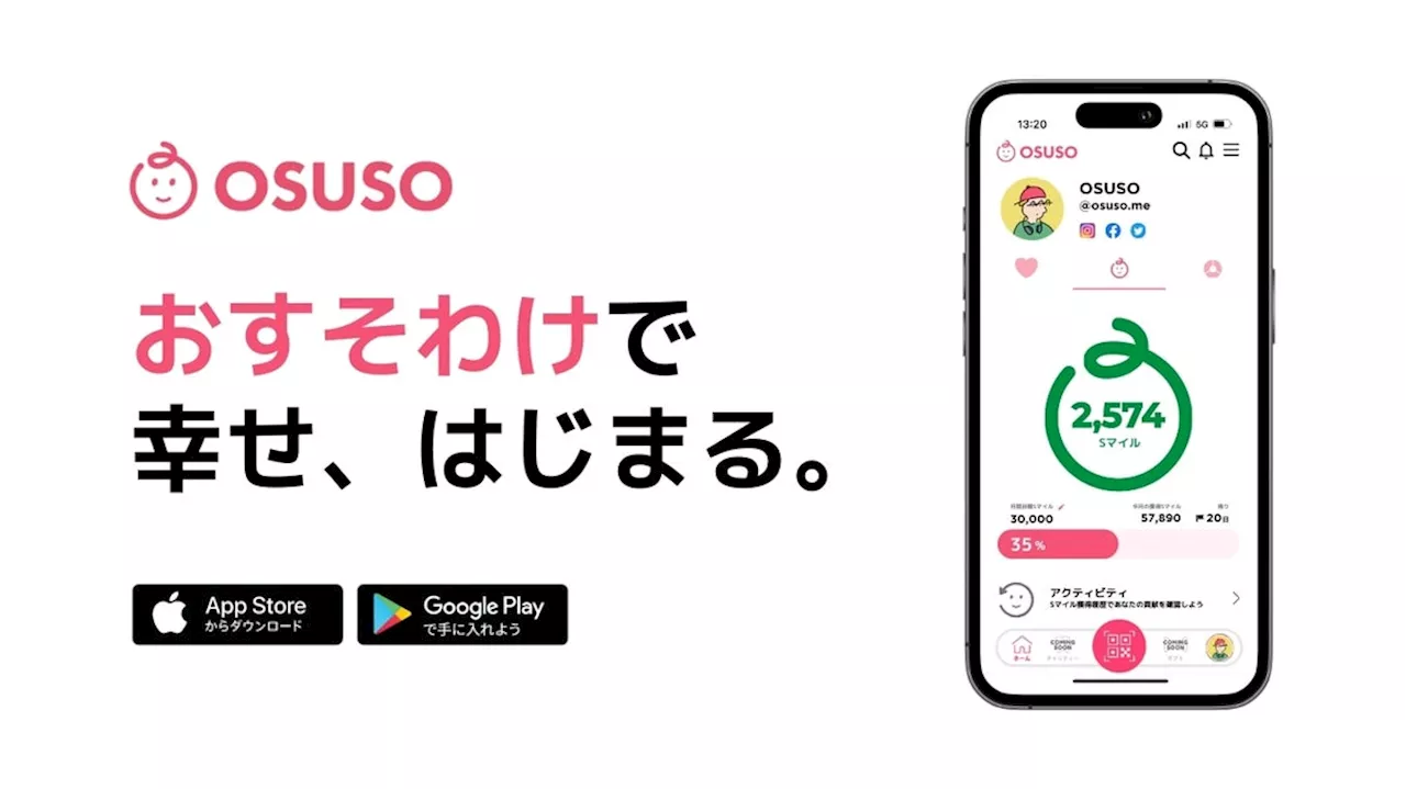 「徳」を貯める時代が来た！新社会貢献アプリ『OSUSO』誕生