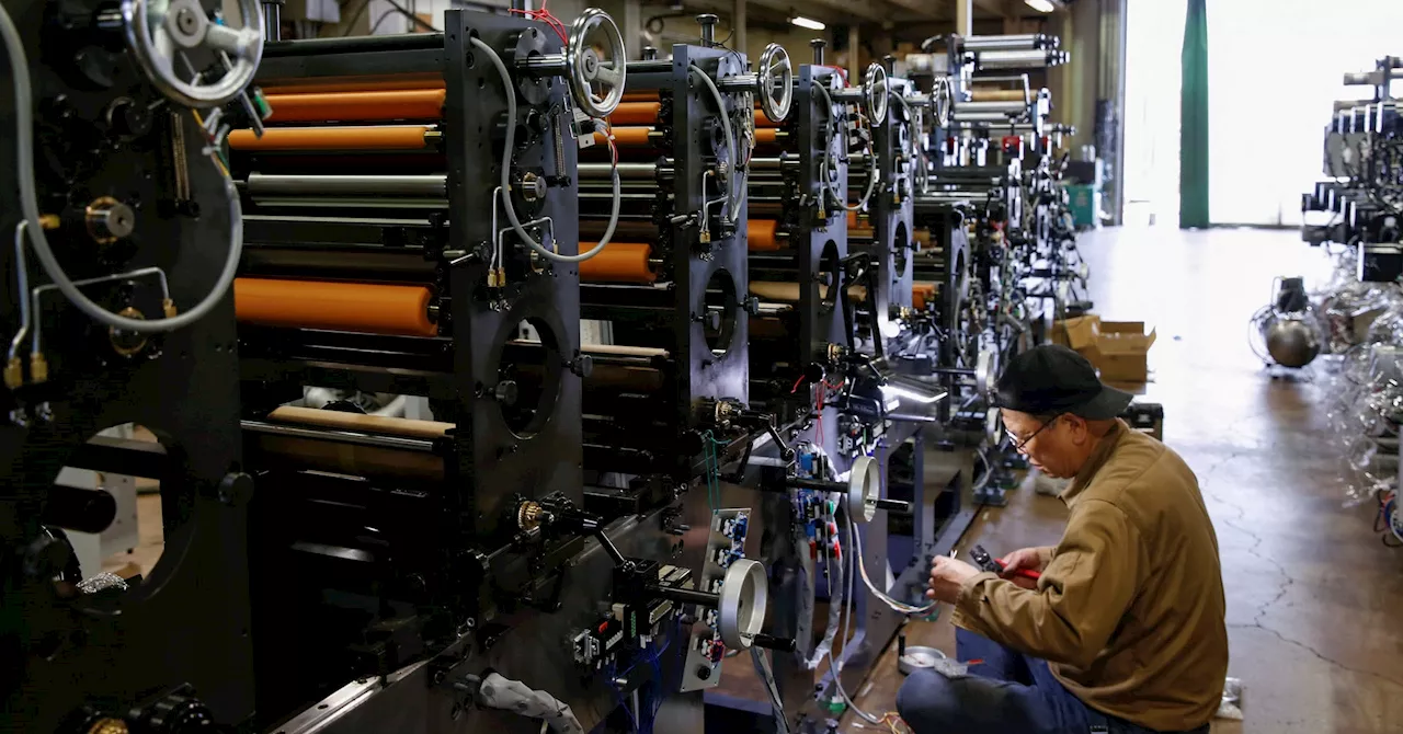 Japan's factory activity falls at a slower pace