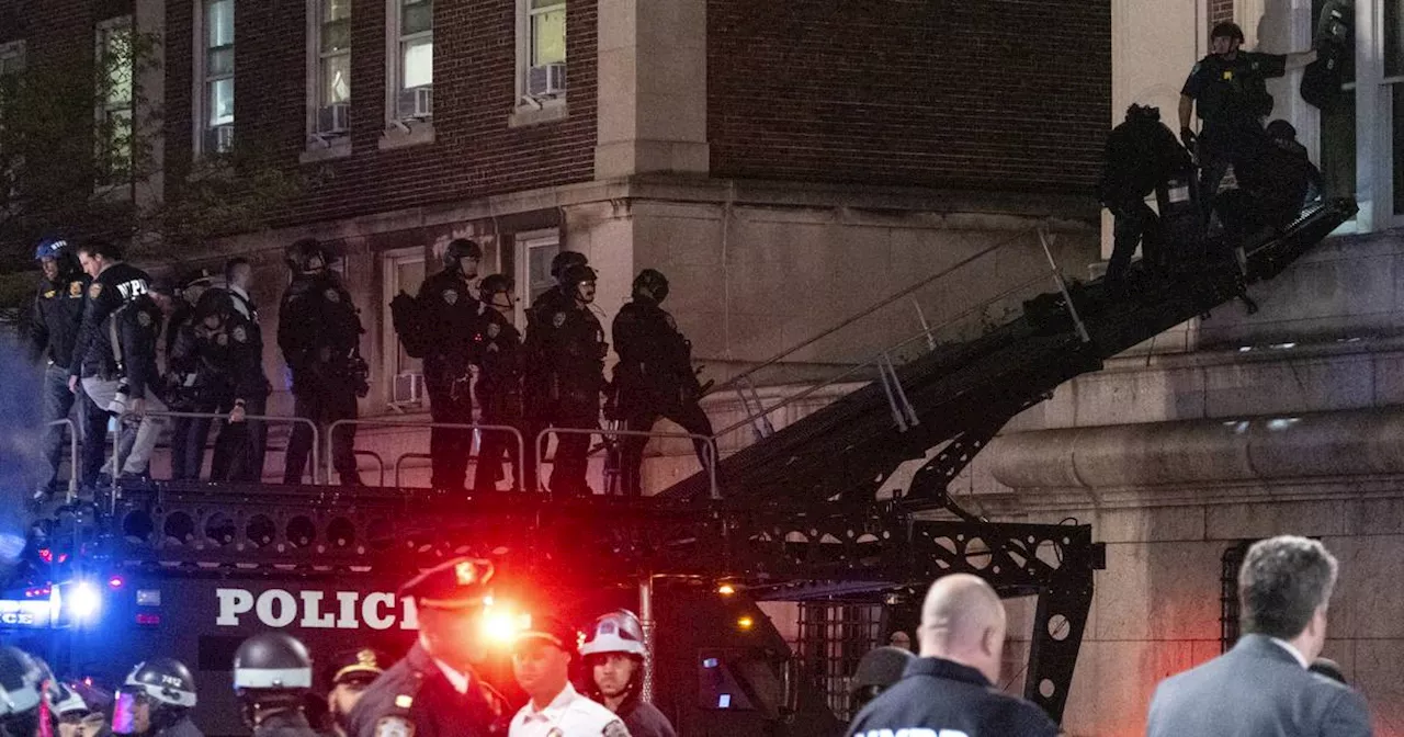 New York: Polizei rückt gegen Uni-Besetzer auf Columbia-Campus vor​