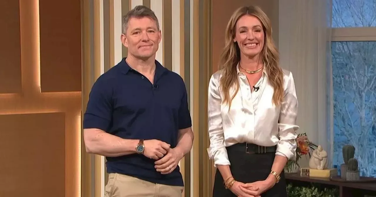 Cat Deeley rocks stunning satin shirt on This Morning and it costs less than €30