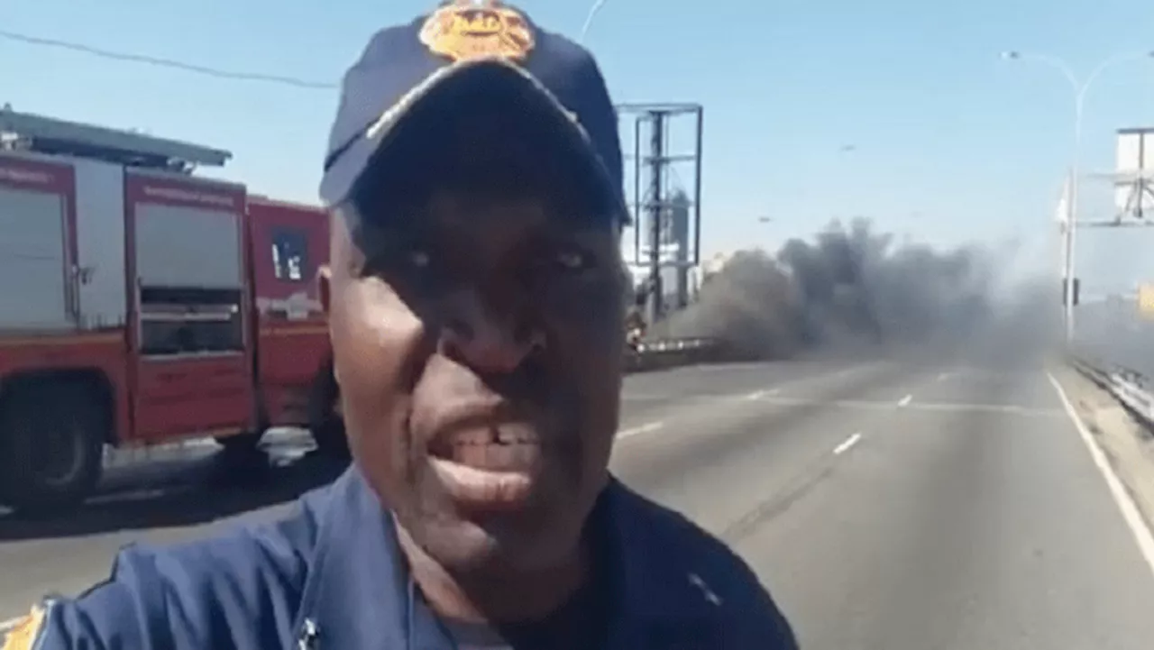 Underground fire along the M1 highway has been contained - SABC News - Breaking news, special reports,