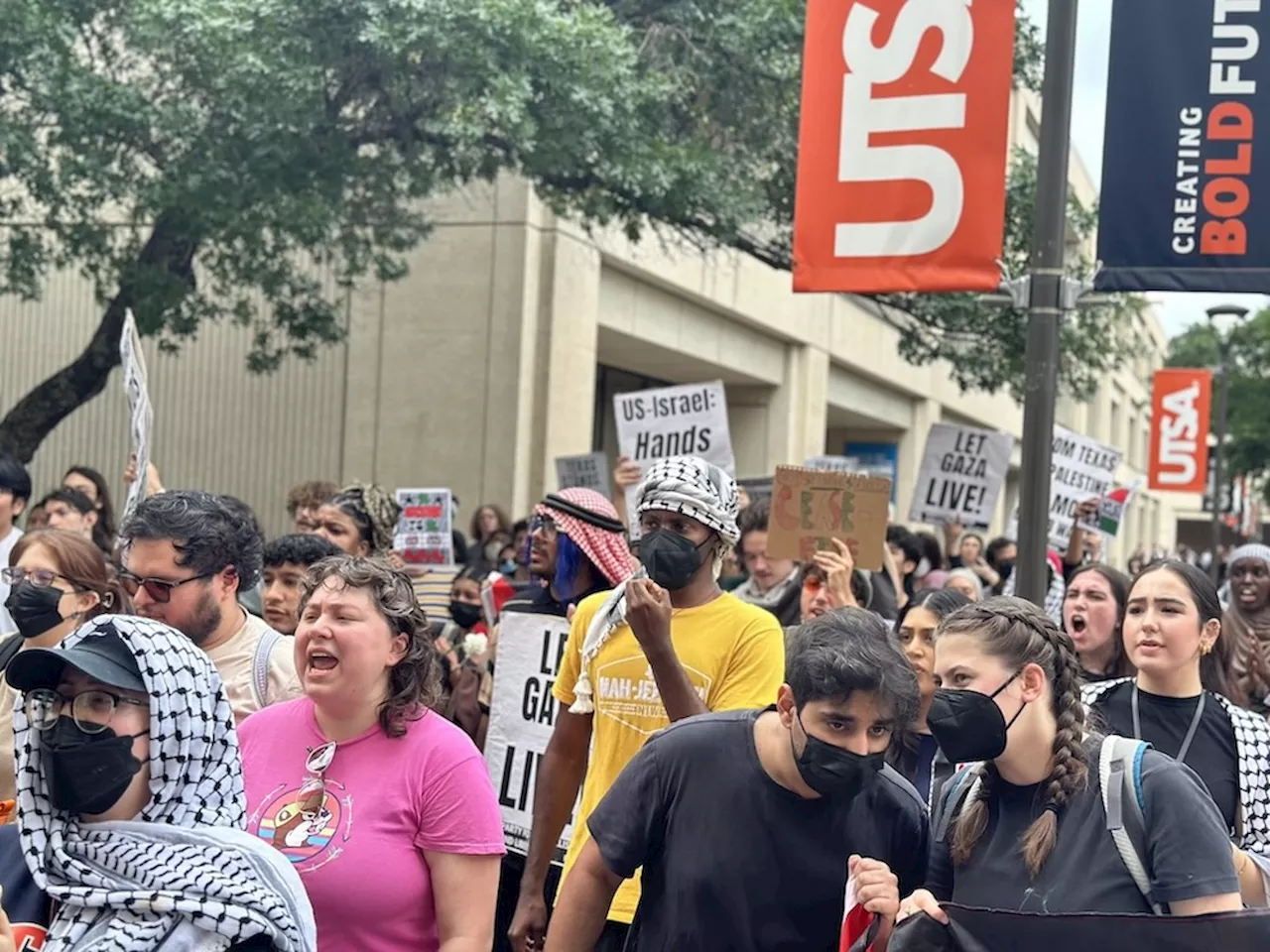 War of Words: Did UTSA violate pro-Palestinian protesters' First Amendment rights?