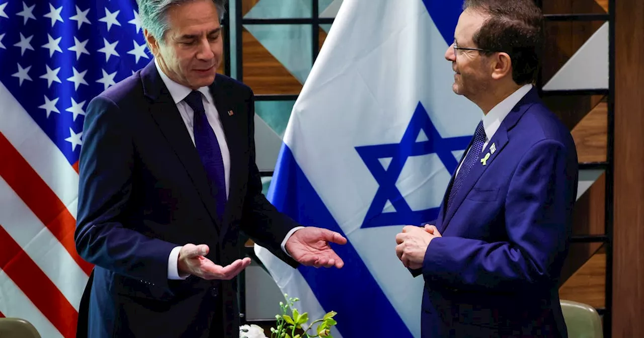 In Israel, Blinken set to push Netanyahu for sustained aid into Gaza