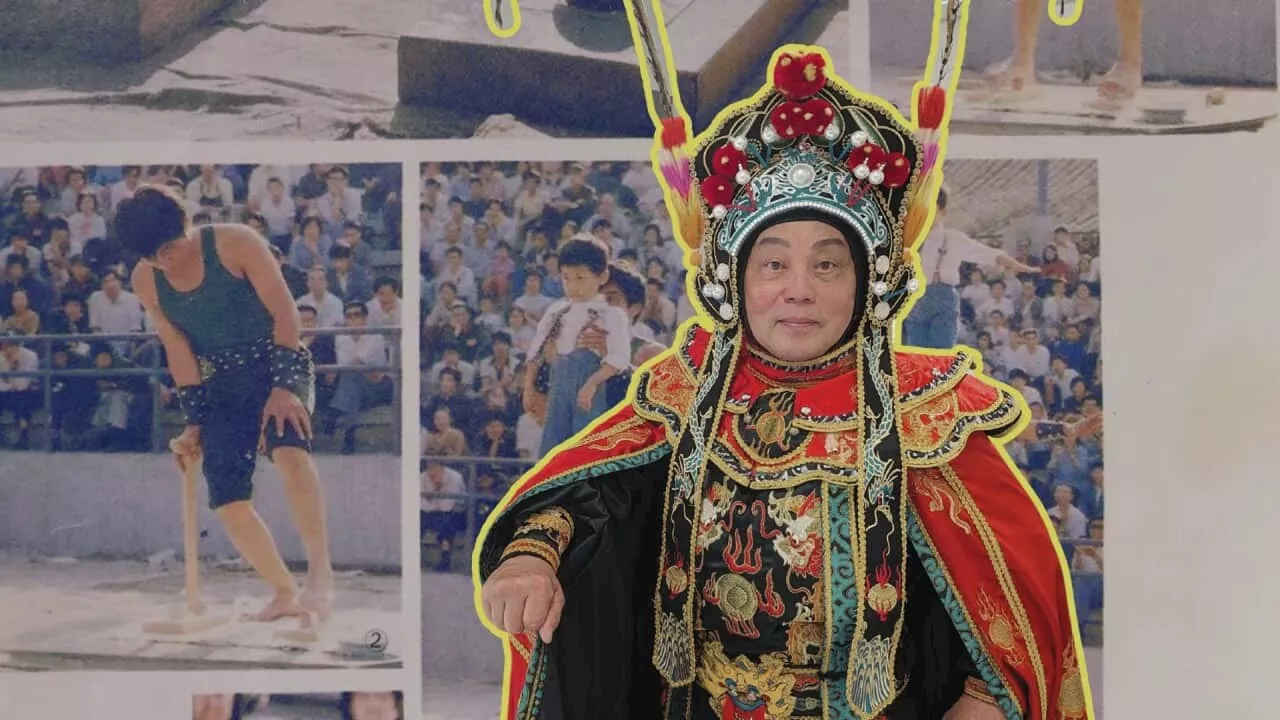 Meet the 'Chinese Wonderman' performing death-defying stunts in his 70s