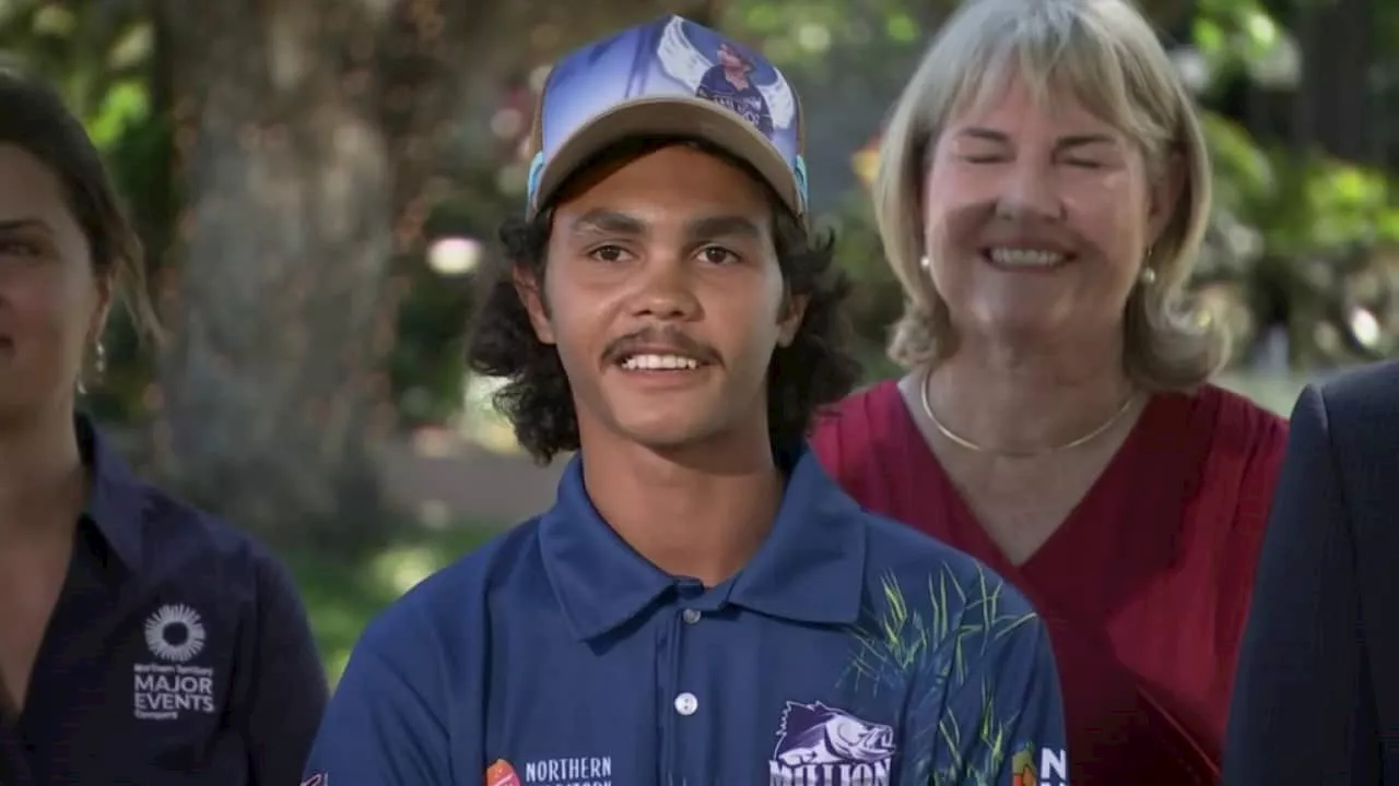 This Katherine teenager just won $1 million for catching a fish