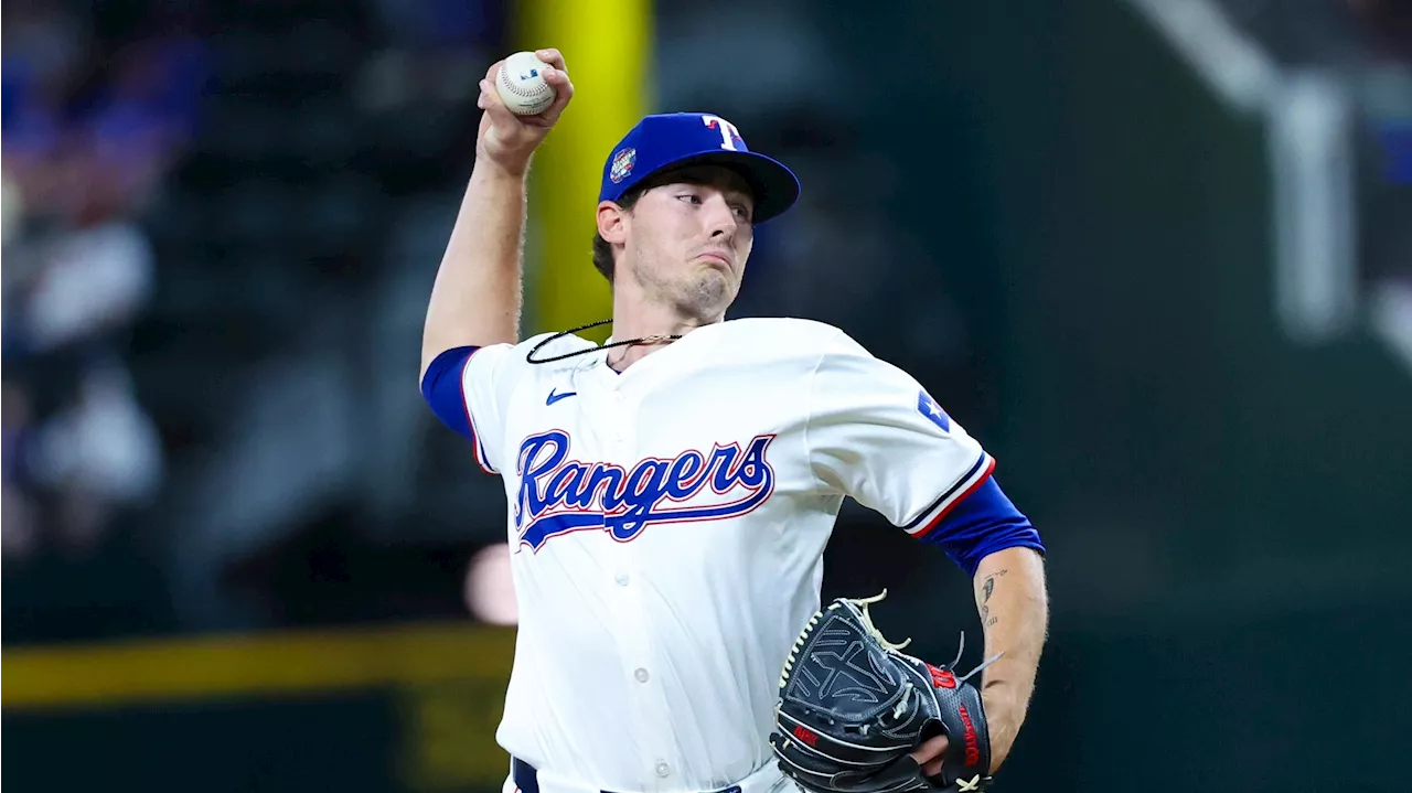 Cole Winn Controlling 'Beautiful Drug' In Near Perfect Major League Start Out Of Texas Rangers Bullpen