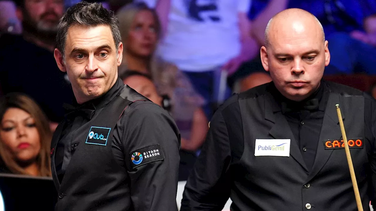 Ronnie O'Sullivan stunned by Stuart Bingham in World Snooker Championship quarter-finals