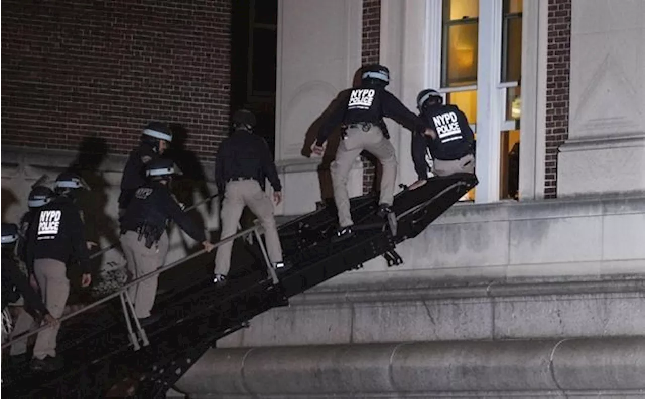 Police clear pro-Palestinian protesters from Columbia University’s Hamilton Hall