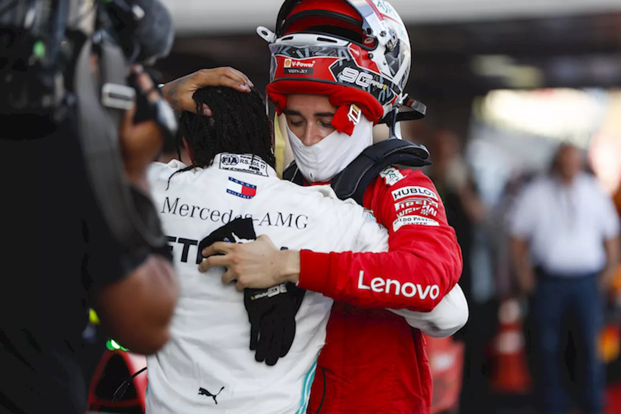 Ferrari besiegt sich selber: Charles Leclerc nur 3.