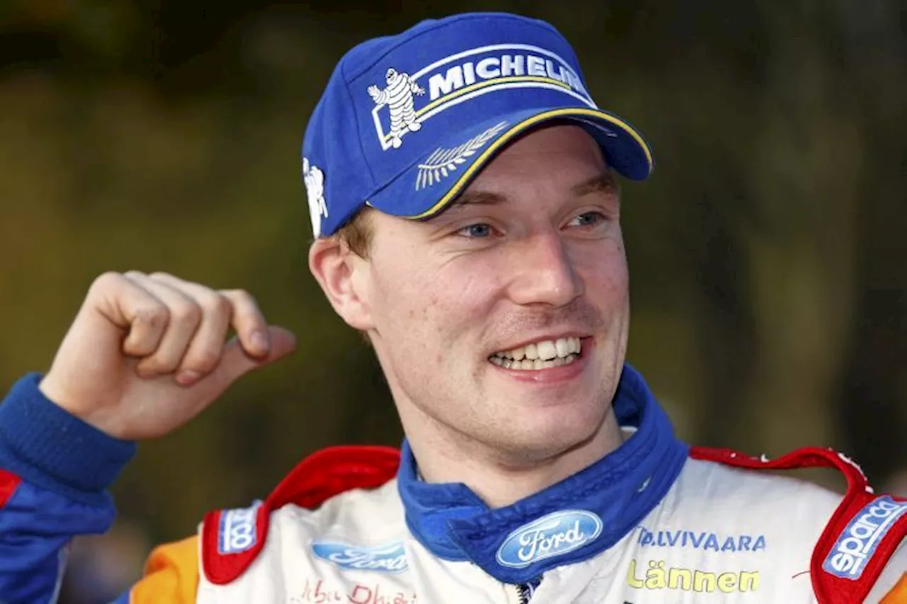 Latvala bei der Rallye du Var