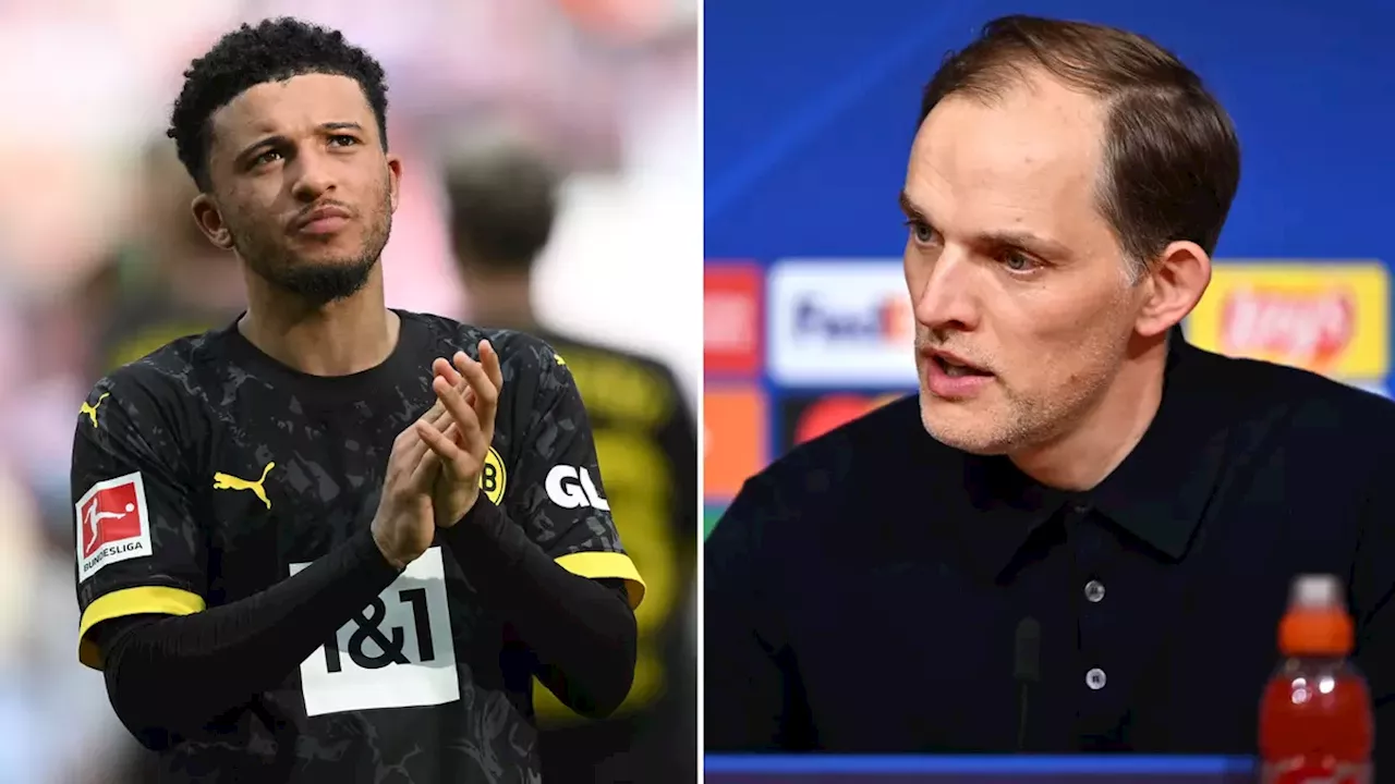 Thomas Tuchel has made his feelings clear on Jadon Sancho ahead of potential Man Utd move