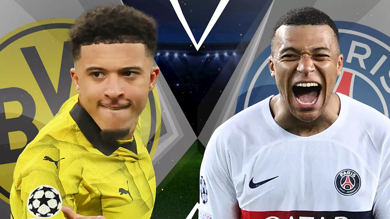 Borussia Dortmund vs PSG LIVE: Sancho continues redemption arc and starts in Champions League semi-final...