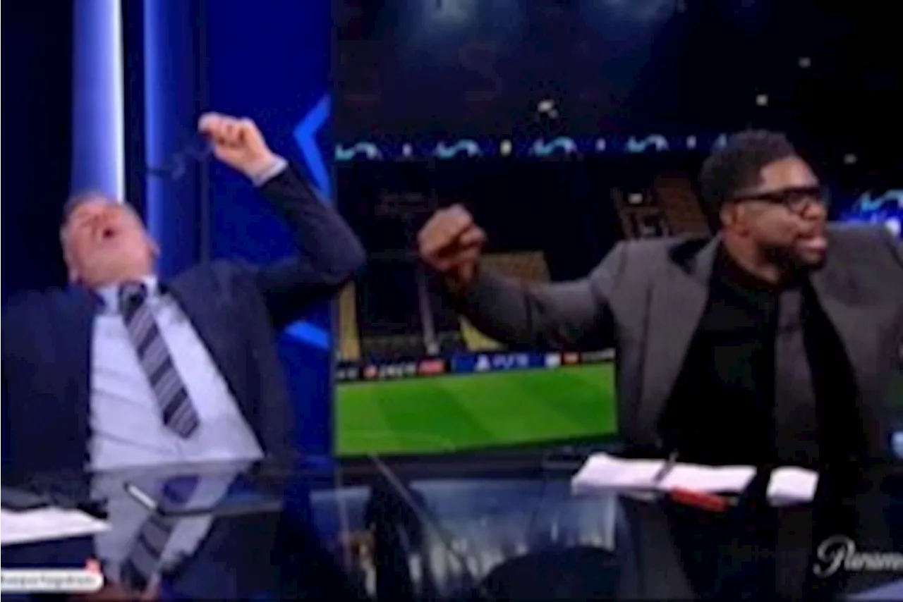 Kate Abdo sparks chaos in CBS studio by announcing Jamie Carragher’s replacement...