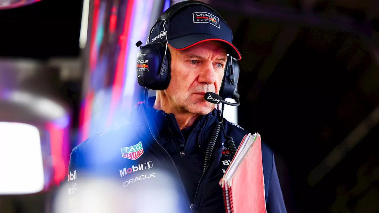 Adrian Newey confirms withdrawal from Red Bull F1 design team