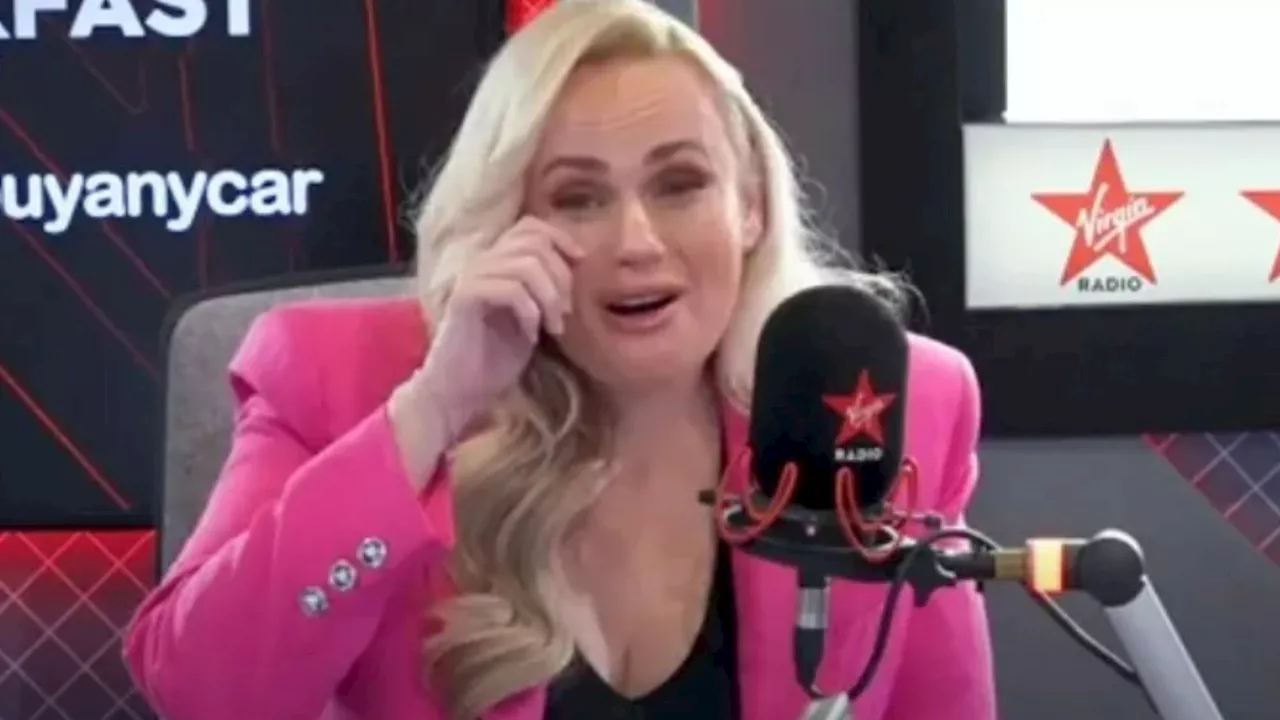 Rebel Wilson breaks down in tears in emotional Virgin Radio interview with Chris Evans