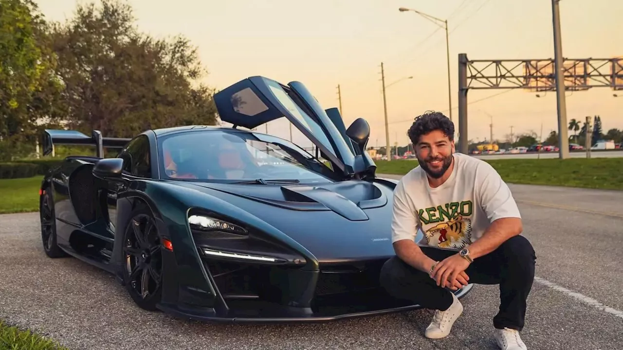 Watch moment idiotic YouTuber crashes £1.3million McLaren Senna supercar while trying to show off for his...