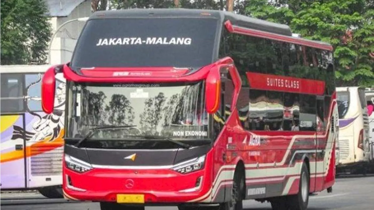 Rute dan Kota-kota Lintasan Trayek Baru PO Agra Mas Suites Class Malang-Terminal Rajeg Tangerang