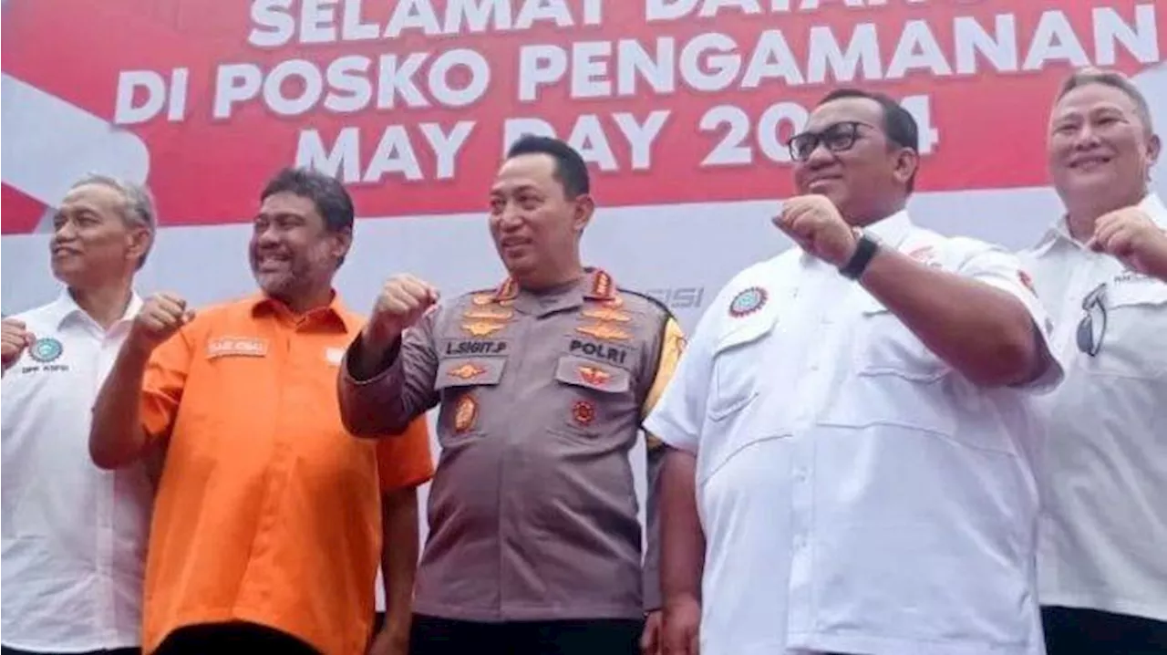 Saat Hari Buruh, Presiden KSPSI Diangkat Jadi Penasihat Ahli Kapolri Bidang Ketenagakerjaan