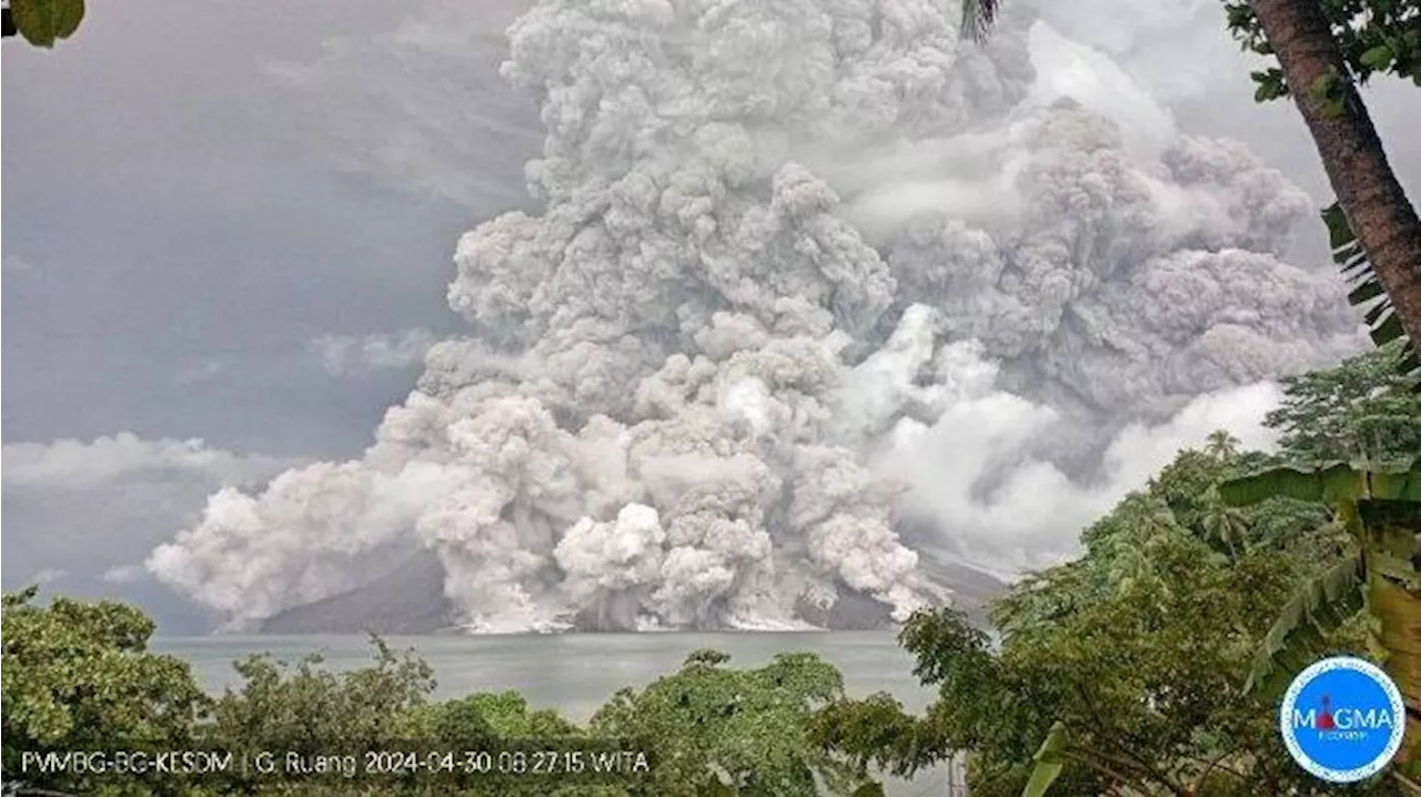 Status Gunung Ruang Jadi Awas, PVMBG Minta Warga Tak Beraktivitas di Radius 6 Km