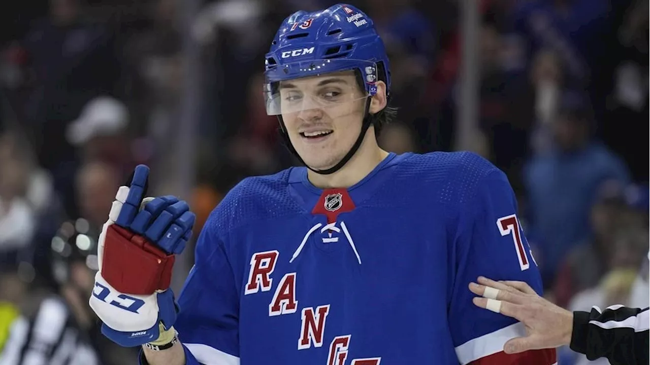 Rangers rookie Rempe doesn't mind playing the villain role in the NHL playoffs