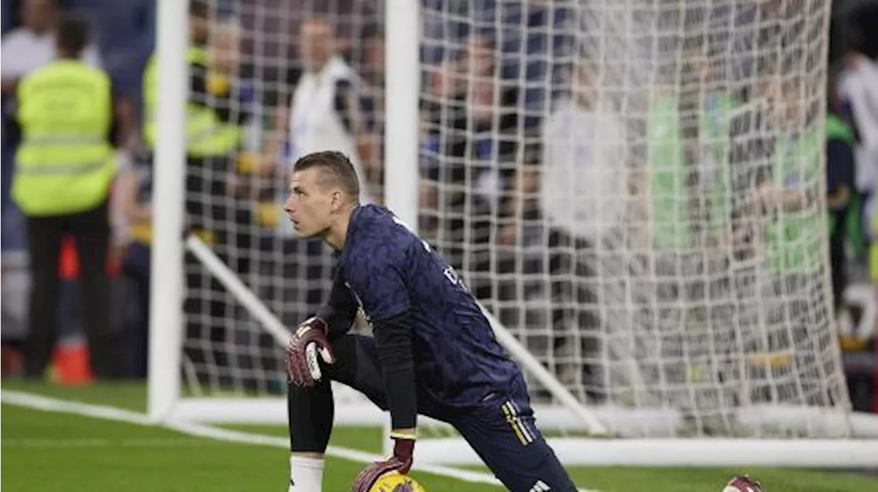 Real Madrid, manca solo l'ufficialità: Lunin firmerà il rinnovo fino al 2028