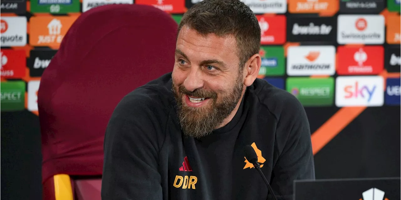 De Rossi, il Bayer Leverkusen e due speranze: 'Lukaku e Smalling in campo'