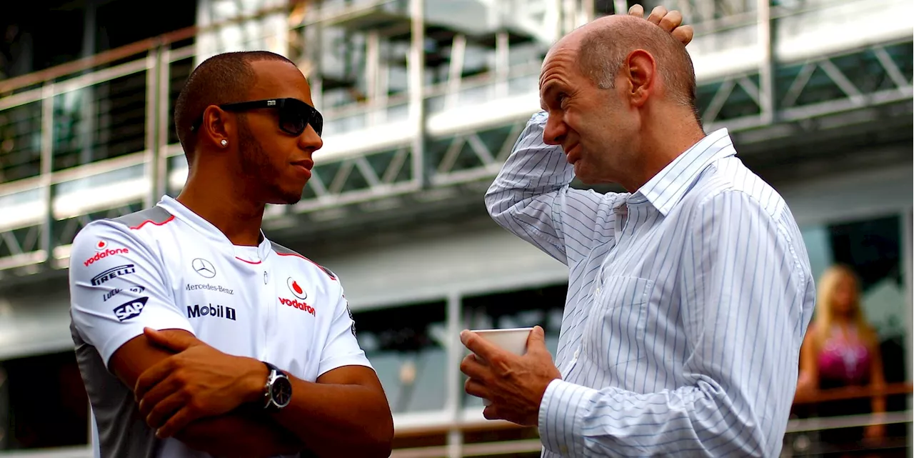 Newey pronto per il dream team Ferrari con Hamilton: 'Lascio la Red Bull'