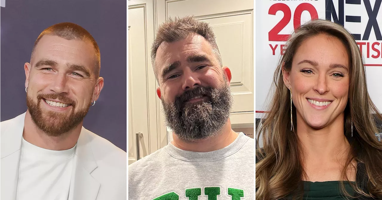 Travis Kelce Suggests Jason Kelce Buy Wife Kylie a Sword for Anniversary