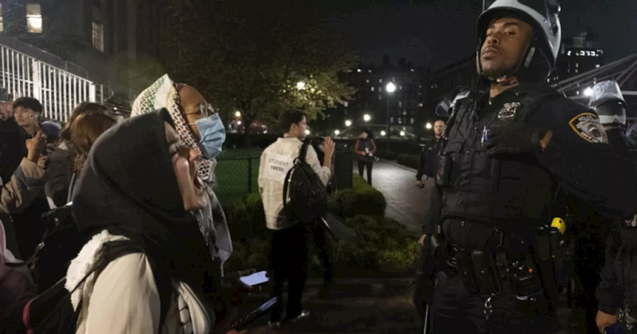 Video: batalla campal en calles de Nueva York; 282 arrestos en protestas propalestinas