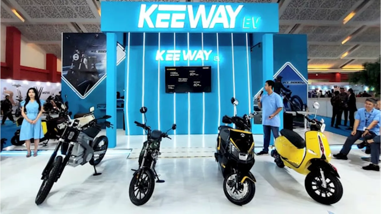 4 Motor Listrik Baru Keeway Meluncur, Ada yang Harga Rp7 Jutaan