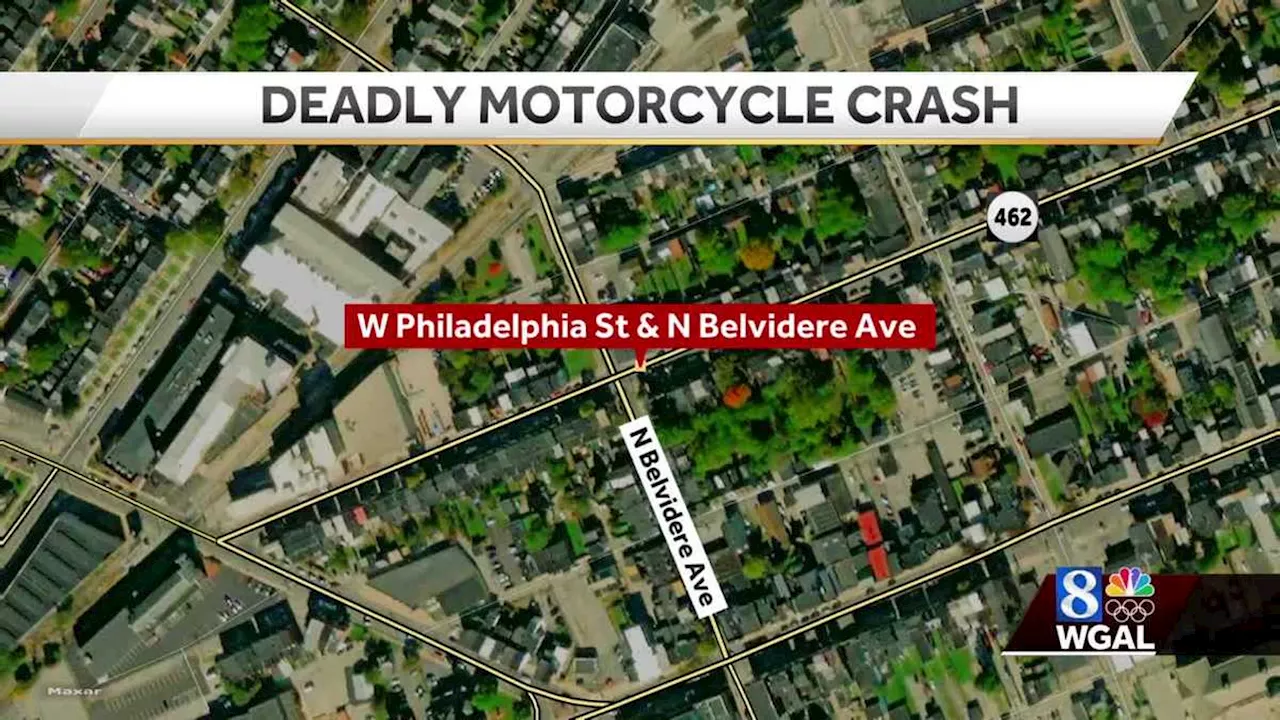 Deadly motorcycle crash in York