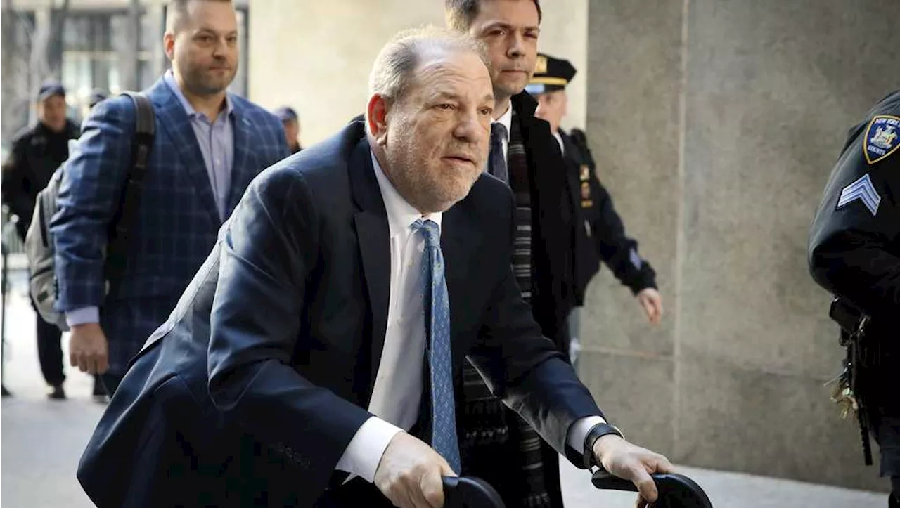 Harvey Weinstein appears in court after his New York rape conviction was overturned